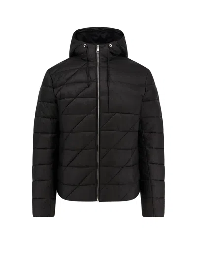 Hugo Boss Calleas Dowwn Jacket With Hood In Black