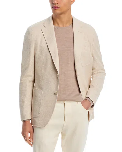 Hugo Boss Camel Heston Slim Fit Blazer In White