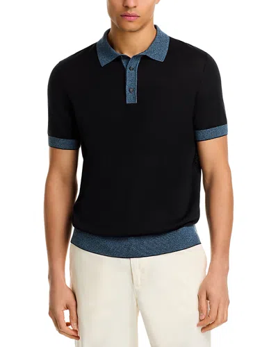Hugo Boss Camel L-jones Polo Shirt In Blue