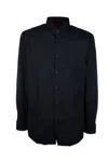 Hugo Boss Slim-fit Shirt In Performance-stretch Cotton-blend Jersey In Blue