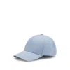Hugo Boss Cap With Logo Detail And Adjustable Strap In Blue