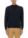 Hugo Boss Cardigan "balonso" In Blue