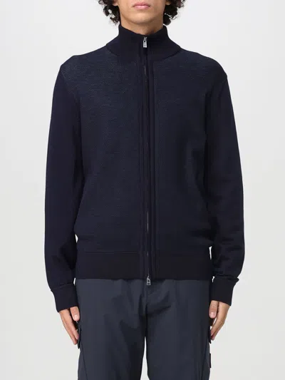 HUGO BOSS CARDIGAN BOSS MEN COLOR BLUE,H38291009