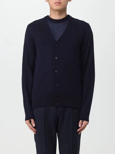 Hugo Boss Cardigan Boss Men Color Blue