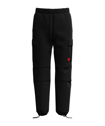 Hugo Boss Cargo Jogger Pants In Black