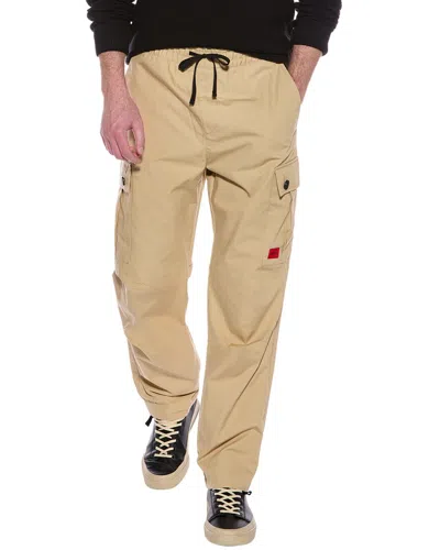 Hugo Boss Cargo Pant In Beige