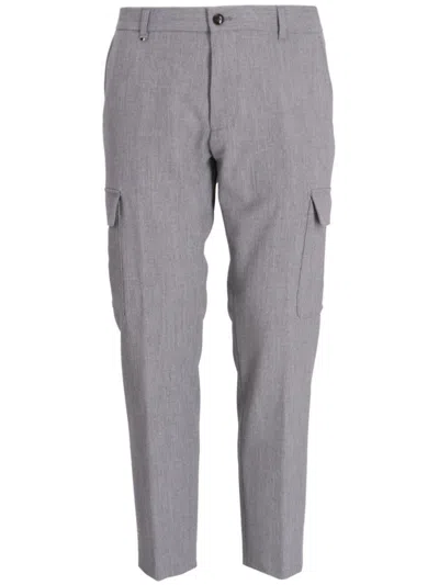 Hugo Boss Cargo Pants In Grey