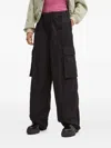 Hugo Boss Cargo Pocket Trousers In Black