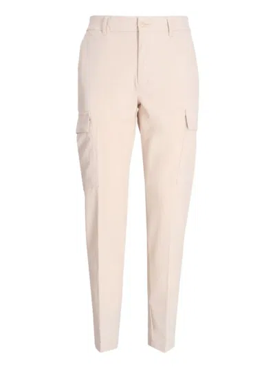 Hugo Boss Cargo-style Utility Trousers In Neutral
