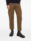 Hugo Boss Cargo Trousers In Brown