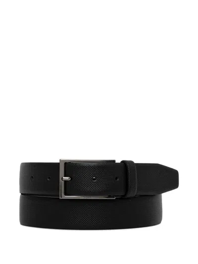 Hugo Boss Carmello Buckle Belt In Black