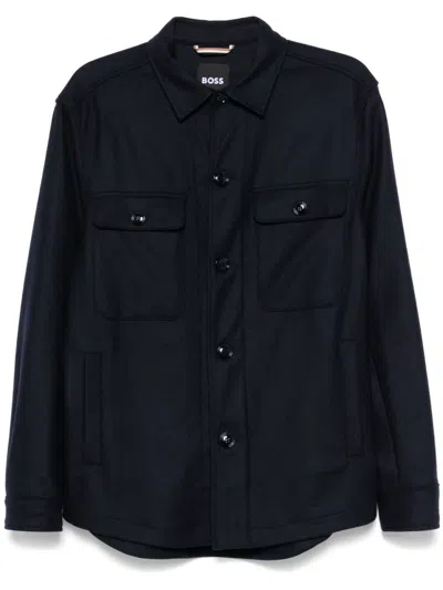 Hugo Boss Carper Shirt In Blue