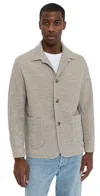 Hugo Boss Carper Shirt Jacket Light Beige In Light Beige