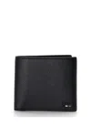 Hugo Boss Tri-fold Wallet In Black