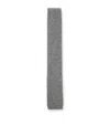 Hugo Boss Cashmere Knitted Tie In Grey