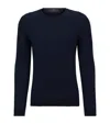 Shop Hugo Boss Cashmere Sweater In Blue