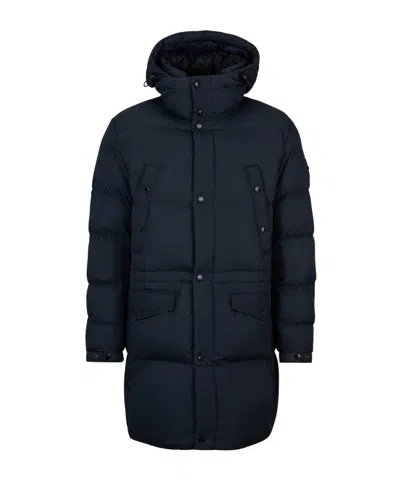 Hugo Boss Casual Hooded Down Jacket In Multi