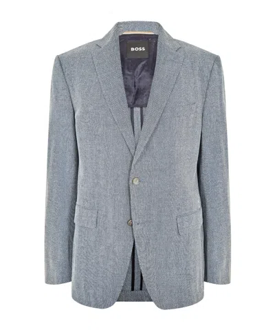 Hugo Boss Casual Suit In Gray