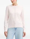 Hugo Boss Central-detail Sweater In Pink