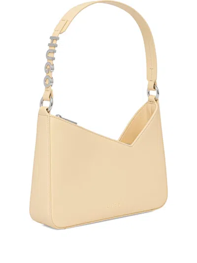 Hugo Boss Chain-strap Angular Shoulder Bag In Neutral