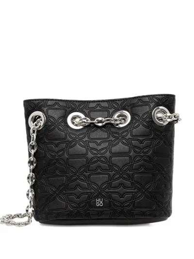 Hugo Boss Chain-strap Crossbody Bag In Black