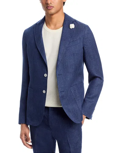 Hugo Boss C-hanry Slim Fit Textured Sport Coat In Blue