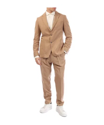 Hugo Boss C-hanry-2pcs-3pp-243 10262339 Suit Mens In Brown