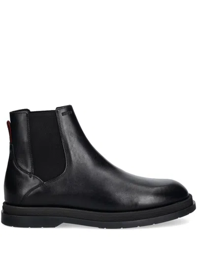 Hugo Boss Chaol Boots In Black