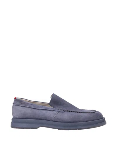 Hugo Boss Chaol Suede Penny Loafers