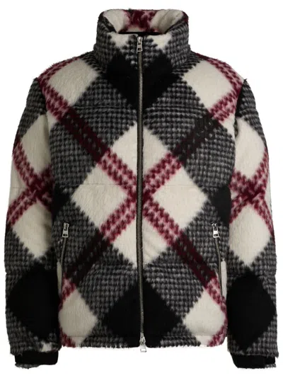 HUGO BOSS CHECK-PATTERN JACKET
