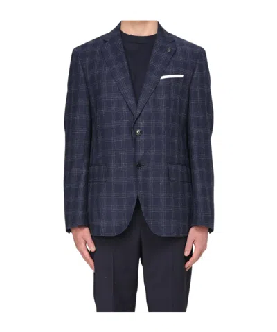 Hugo Boss Checked Blazer