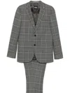 Hugo Boss Checked Stretch-wool Suit