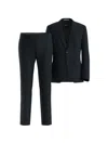 Hugo Boss Check-pattern Wool Suit In Multi