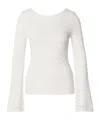 Hugo Boss Chevron-pattern Blouse In White