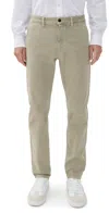 Hugo Boss Chino Tapered Trouser Open Green In Gray