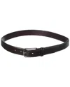Hugo Boss Chuck-o Leather Belt In Brown