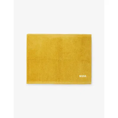 Hugo Boss Citrus Edge Cotton In Yellow