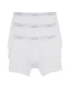 Hugo Boss Classic Cotton Boxer Briefs, Pack Of 3 In White