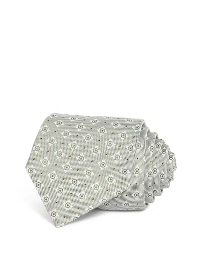 Hugo Boss Classic Medallion Tie In Green