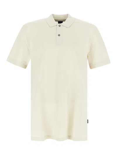 Hugo Boss Classic Polo In Open White