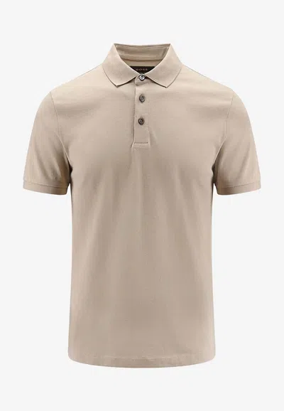Hugo Boss Classic Polo T-shirt In Nude