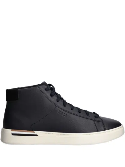 Hugo Boss Clint Hito Sneakers In Blue