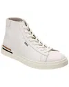 HUGO BOSS CLINT LEATHER HIGH-TOP SNEAKER