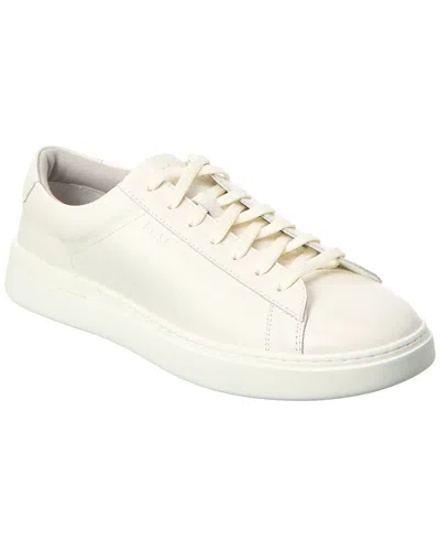 Hugo Boss Clint Leather Sneaker In White