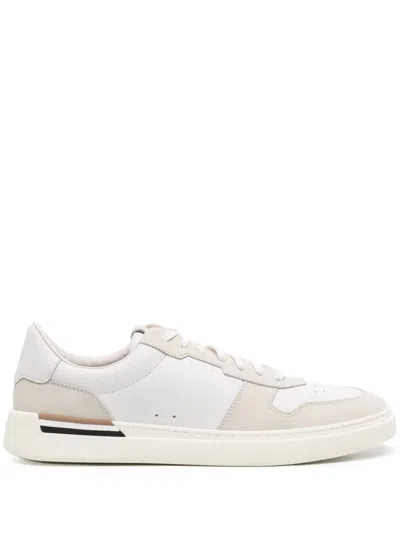 HUGO BOSS CLINT LEATHER SNEAKERS