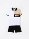 Hugo Boss Boss Boys Short Set In Schwarz