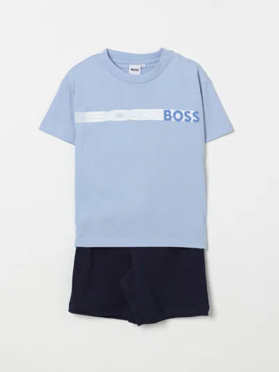Hugo Boss Clothing Set Boss Kids Color Blue