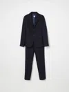 Hugo Boss Blue Suit For Boy In Blau