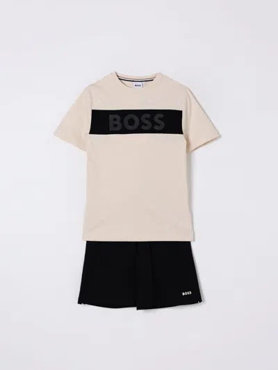 Hugo Boss Clothing Set Boss Kids Color Sand