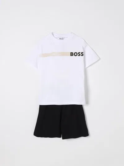 Hugo Boss Clothing Set Boss Kids Color White